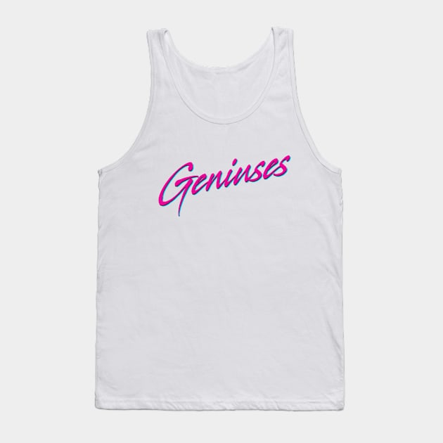 Geniuses Vice Shirt Tank Top by NBAforGeniuses